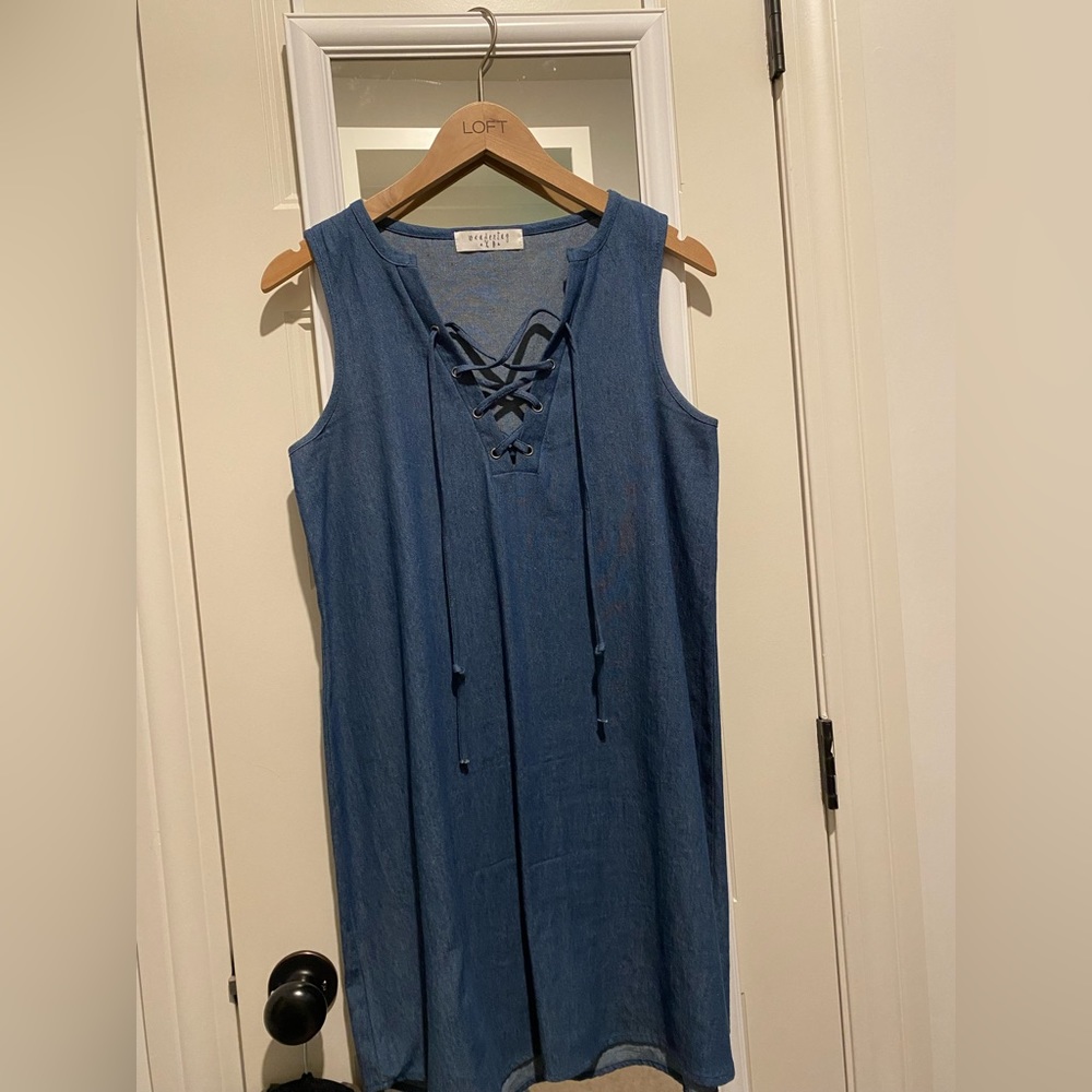 Chambray dress